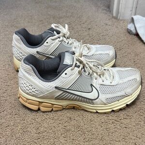 Nike White and Gray Athletic Shoes